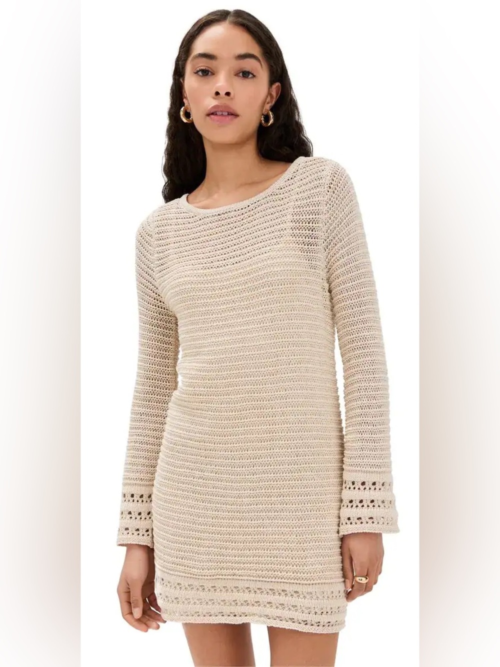Z Supply Calabria Crochet Mini Dress size XS